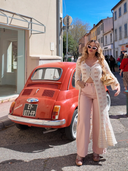 Détail robe crochet ivoire Riviera Maison Aona